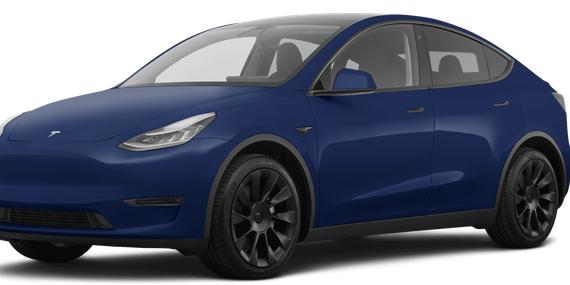 TESLA MODEL Y 2021 5YJYGDEE0MF078537 image